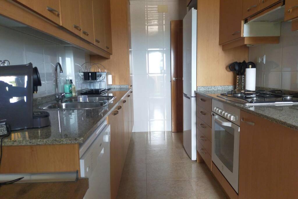 Apartamento Para 5 Personas Frente Al Mar Con Piscina Y Parking 쿠빌라스 외부 사진
